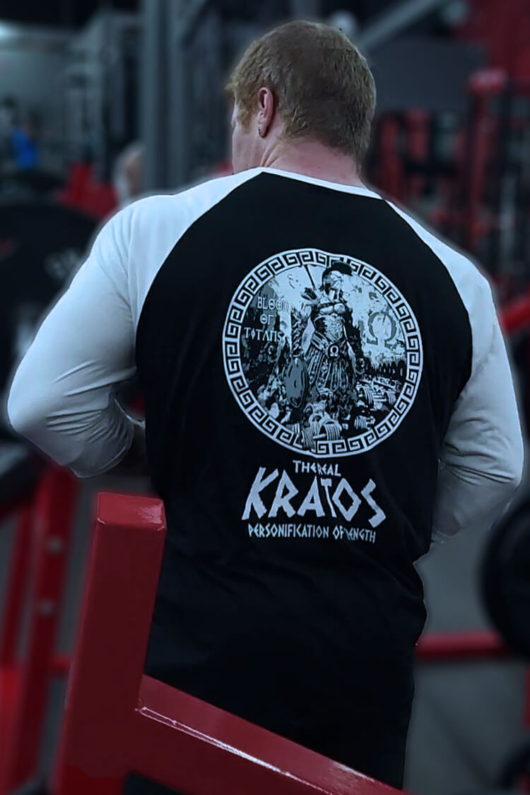Iron Gods Titan Series Workout T-Shirt | Kratos