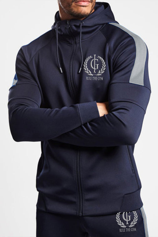 Iron Gods Black Sweatsuit Tracksuit Jogger Set
