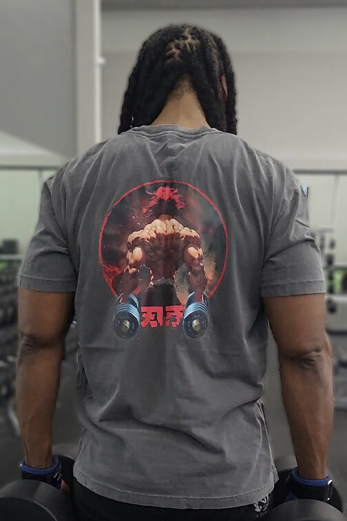 Yujiro Demon Back Gym T-Shirt