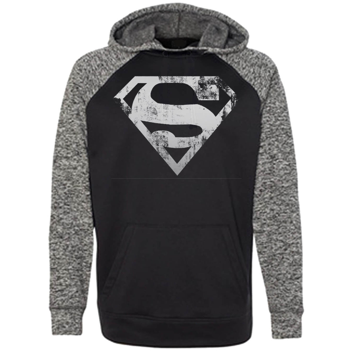 The G.O.A.T. Workout Hoodie Man Of Steel Edition, Black Superman Hoodie