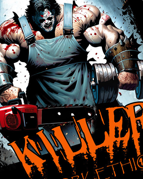 Iron Gods Killer Series Leatherface Artwork