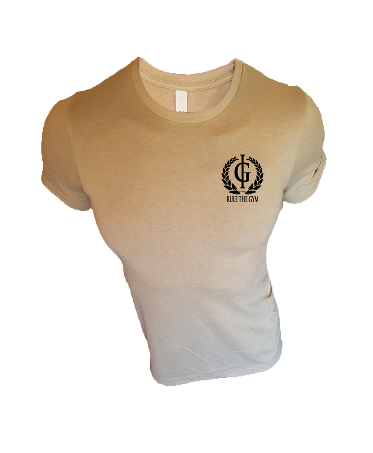Iron Gods | Stay Hungry Workout T-Shirt Sand Men's Gym Clothing Activewear