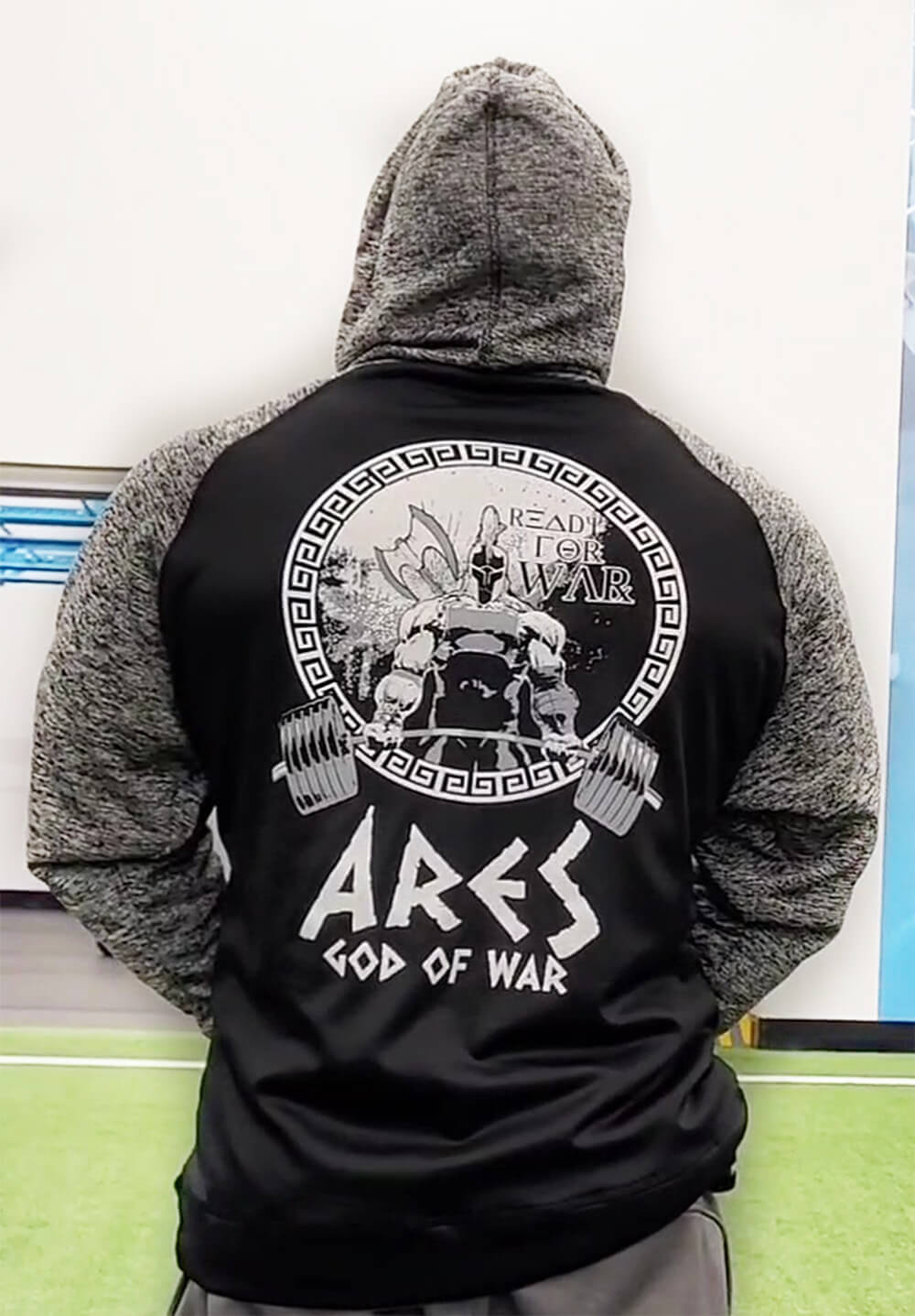 The G.O.A.T. Workout Hoodie Ares Edition