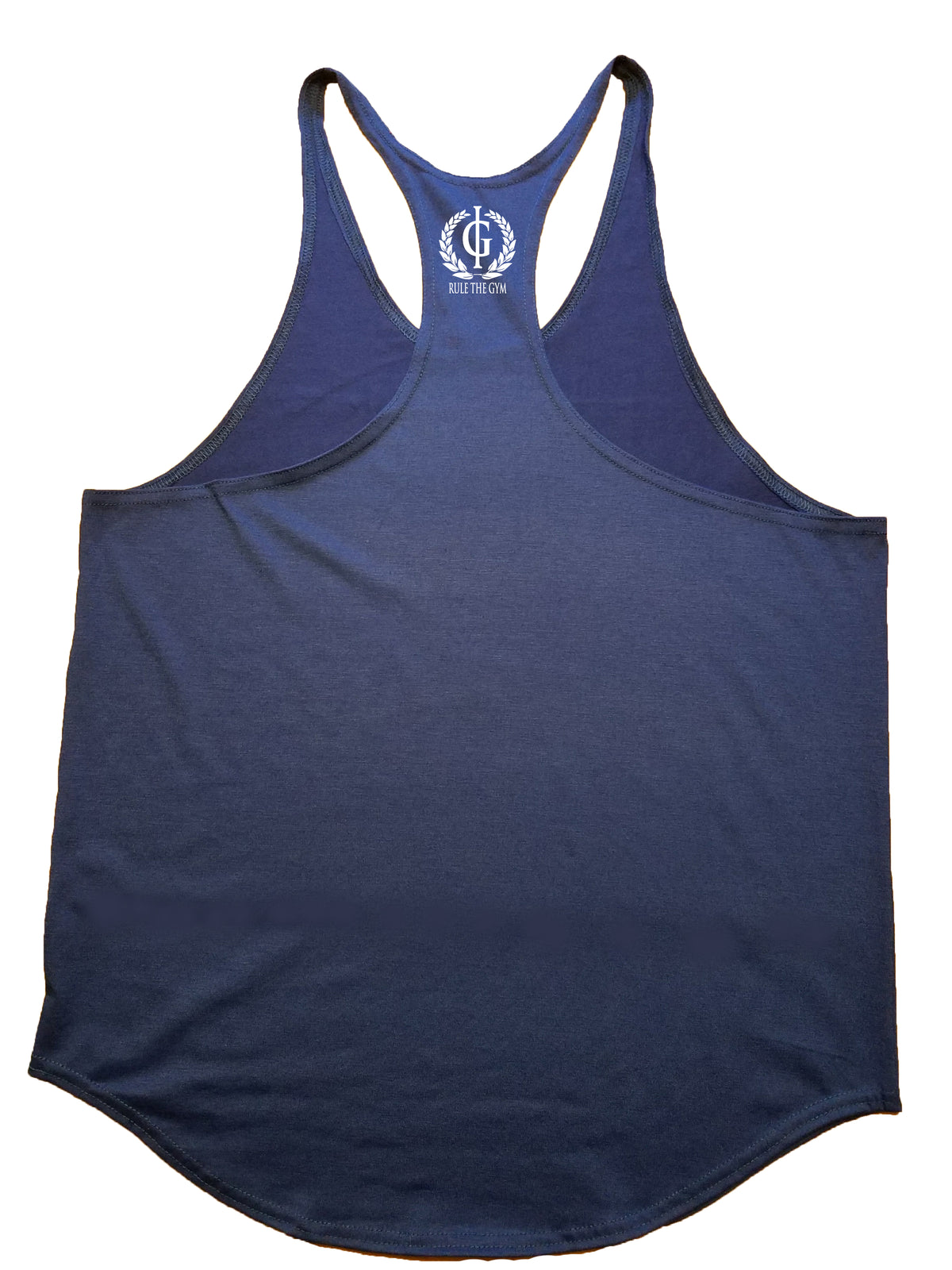 Iron Gods #GAINS Workout Tank Top Blue Men's Gym Clothing Activewear
