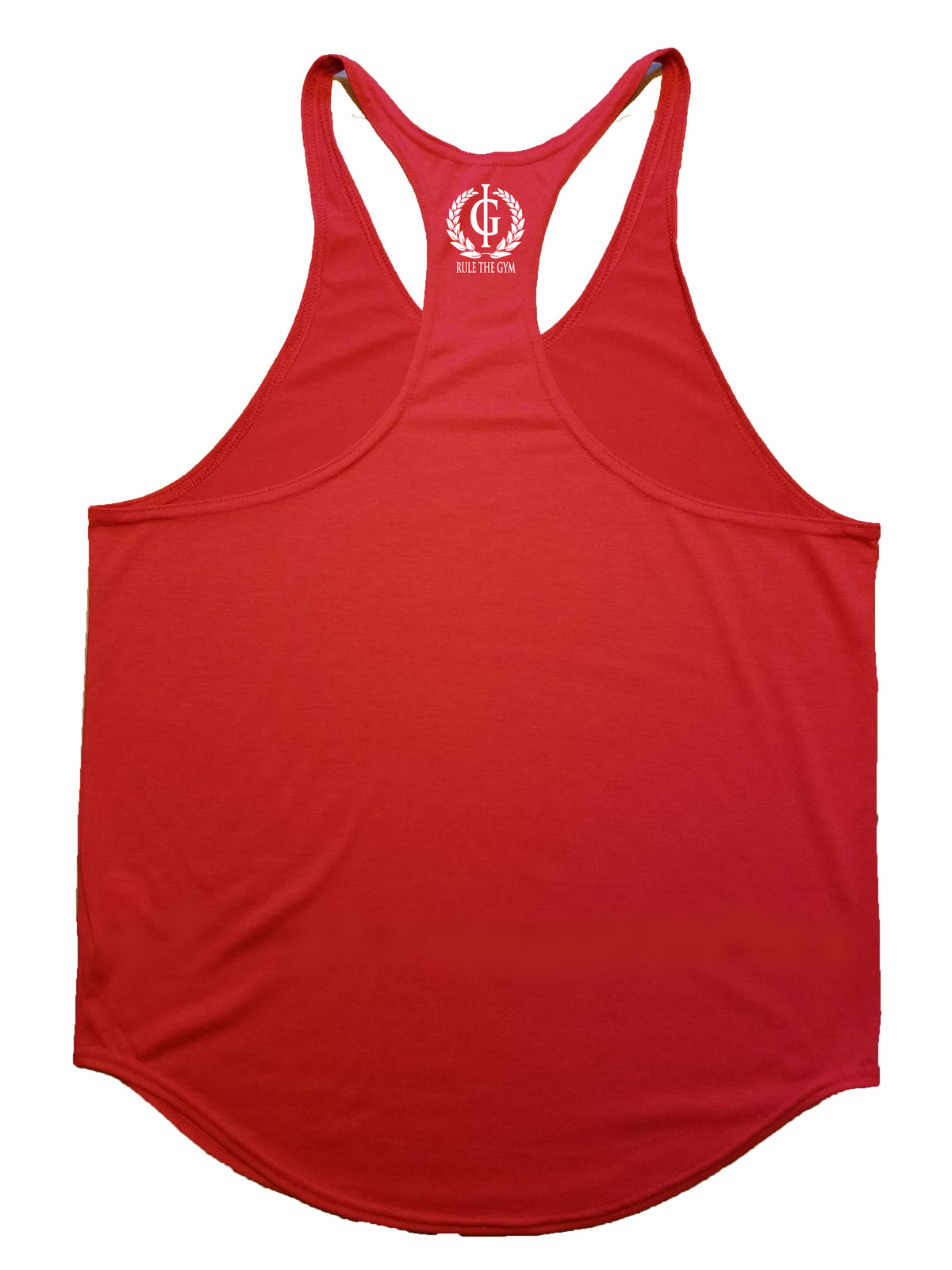 Iron Gods #GAINS Workout Tank Top Red Men's Gym Clothing Activewear