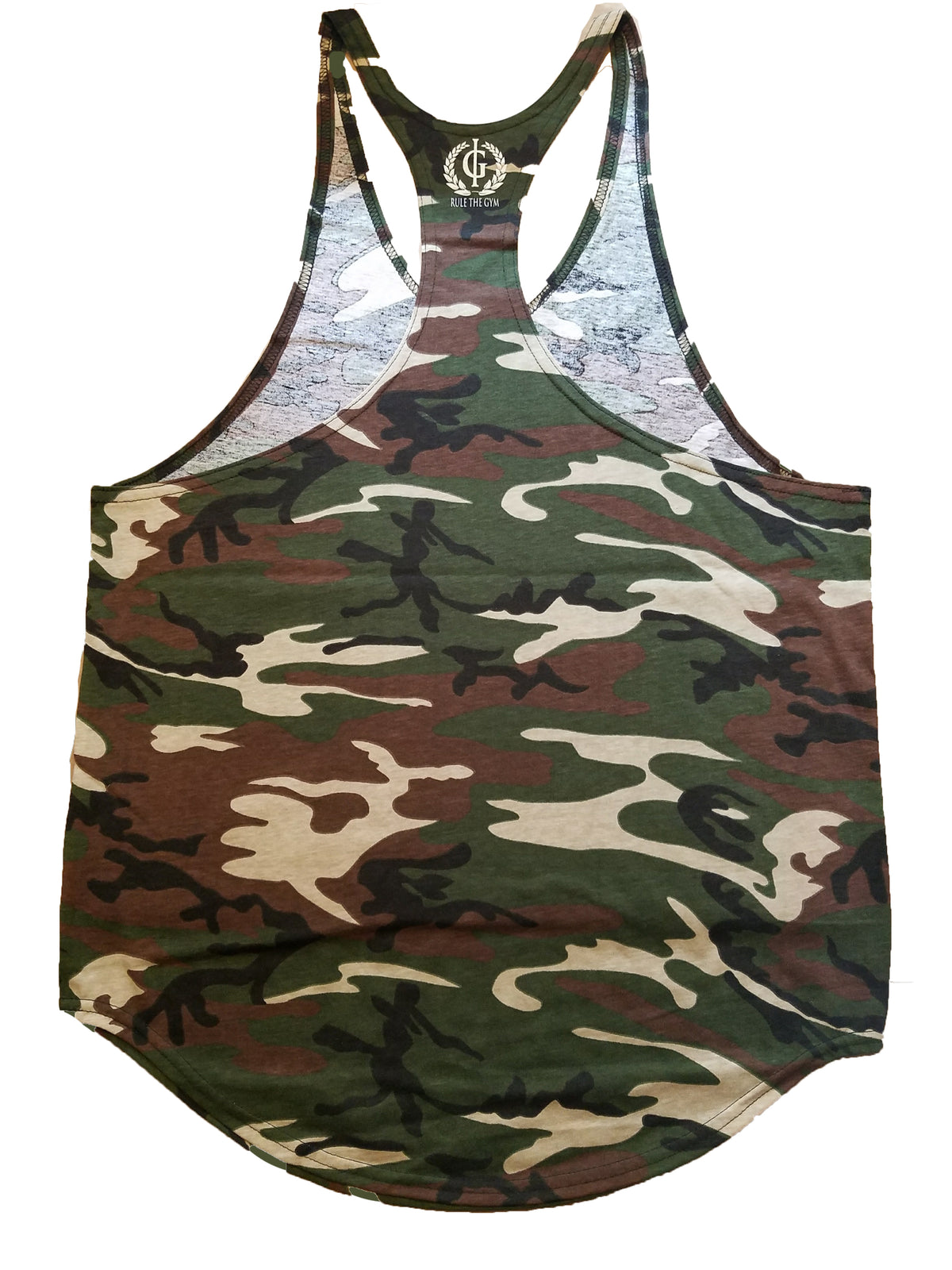 Iron Gods Logo Camo Workout Tank