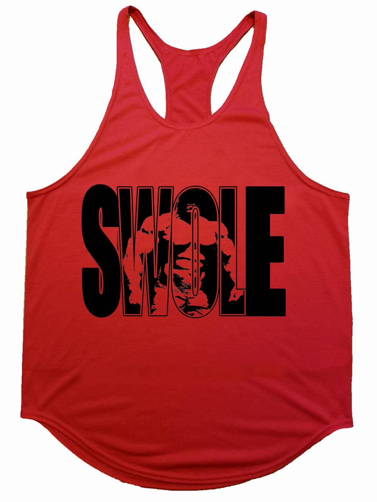 Iron Gods | SWOLE Red Workout TankTop  Men's Gym Clothing Apparel