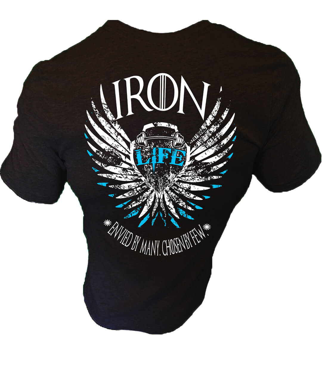 Iron Gods Iron Life Black Workout T-Shirt