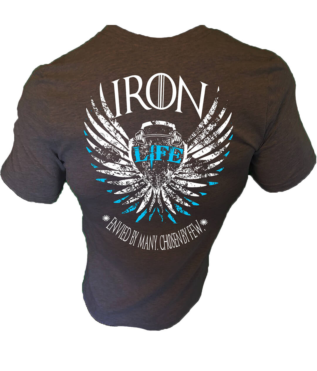 Iron Gods Iron Life grey Workout T-Shirt
