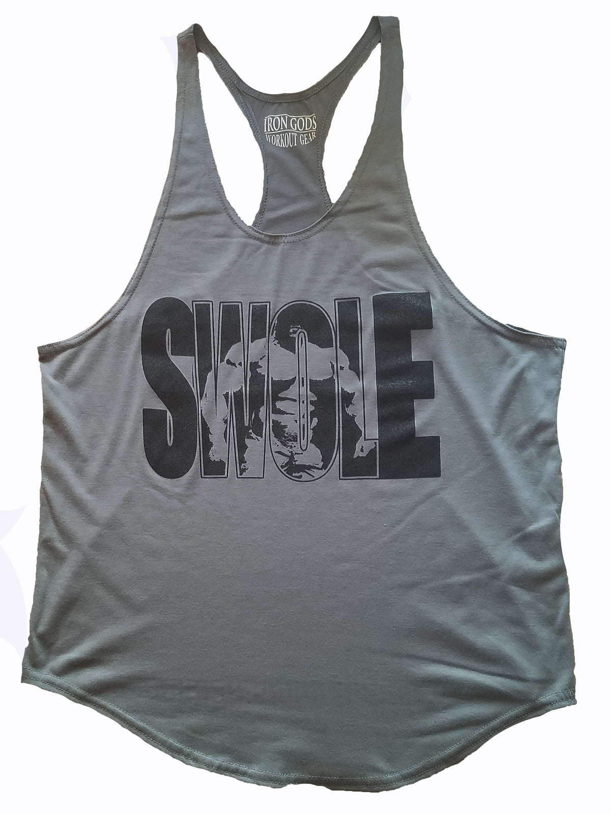 Iron Gods | SWOLE Workout TankTop Grey Men's Gym Clothing Apparel