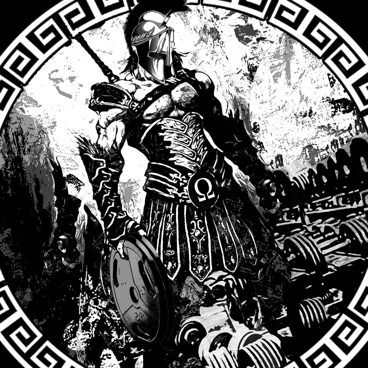 Iron Gods Titan Series Workout T-Shirt | Kratos