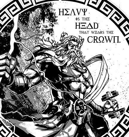 The G.O.A.T. Workout Hoodie Zeus Edition