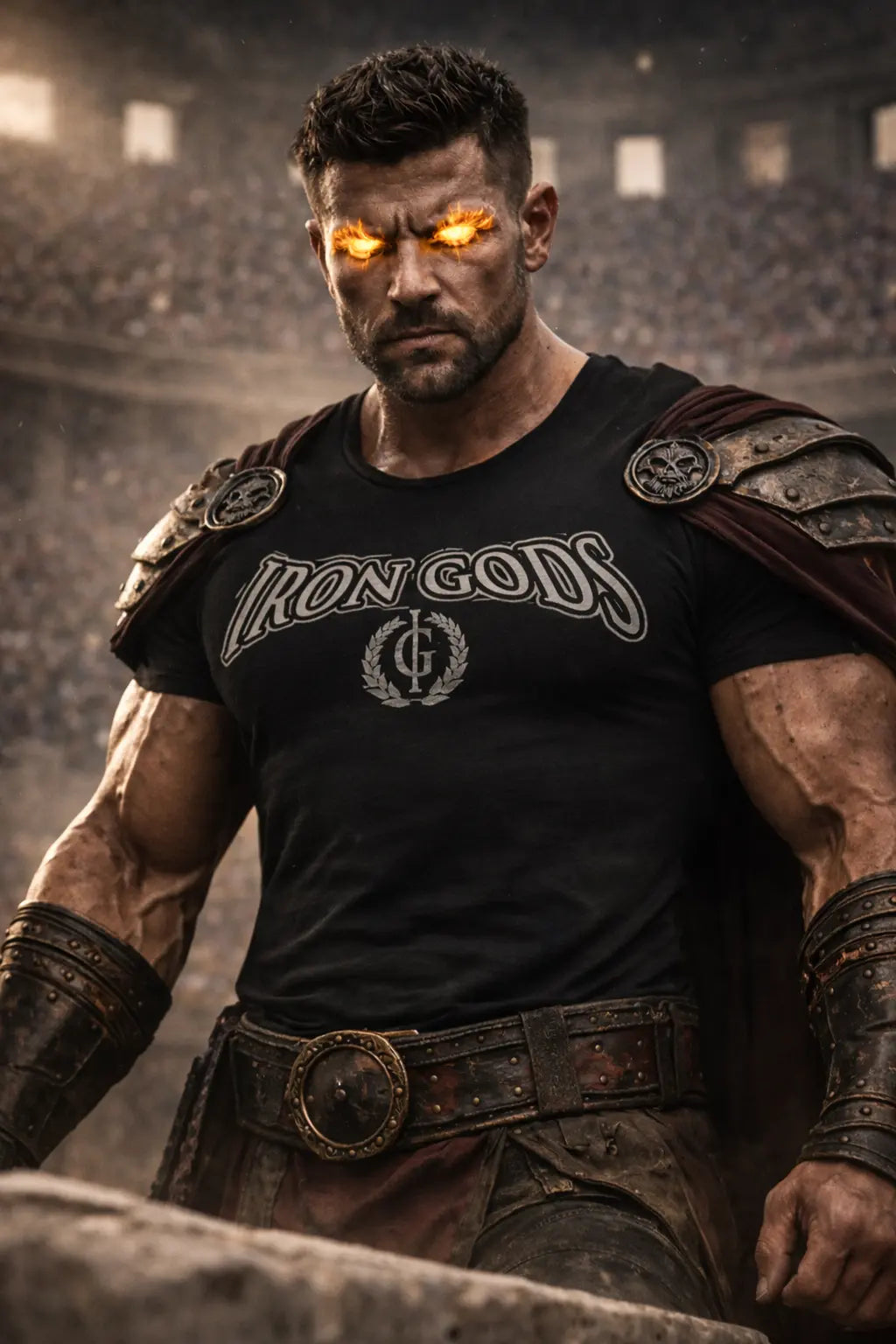 Iron Gods Logo Workout T-Shirt