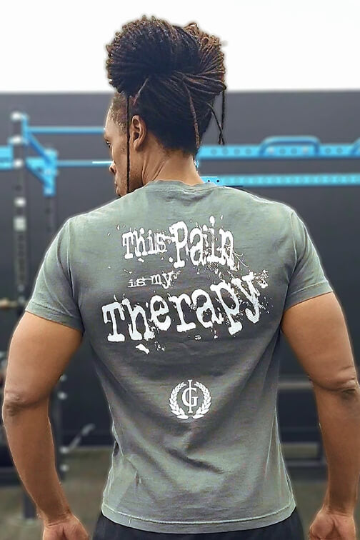 Iron Gods Therapy Tee [Charcoal]