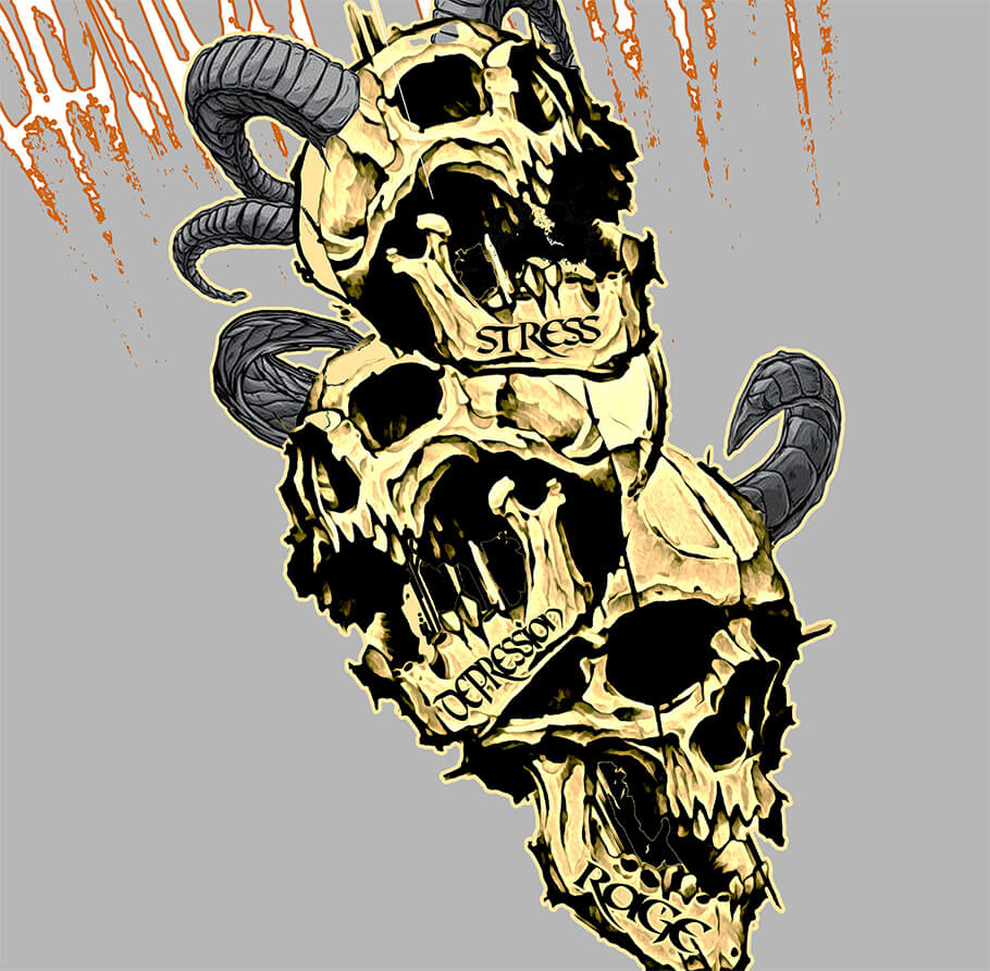 Iron Gods Demon Slayer Gym T-Shirt