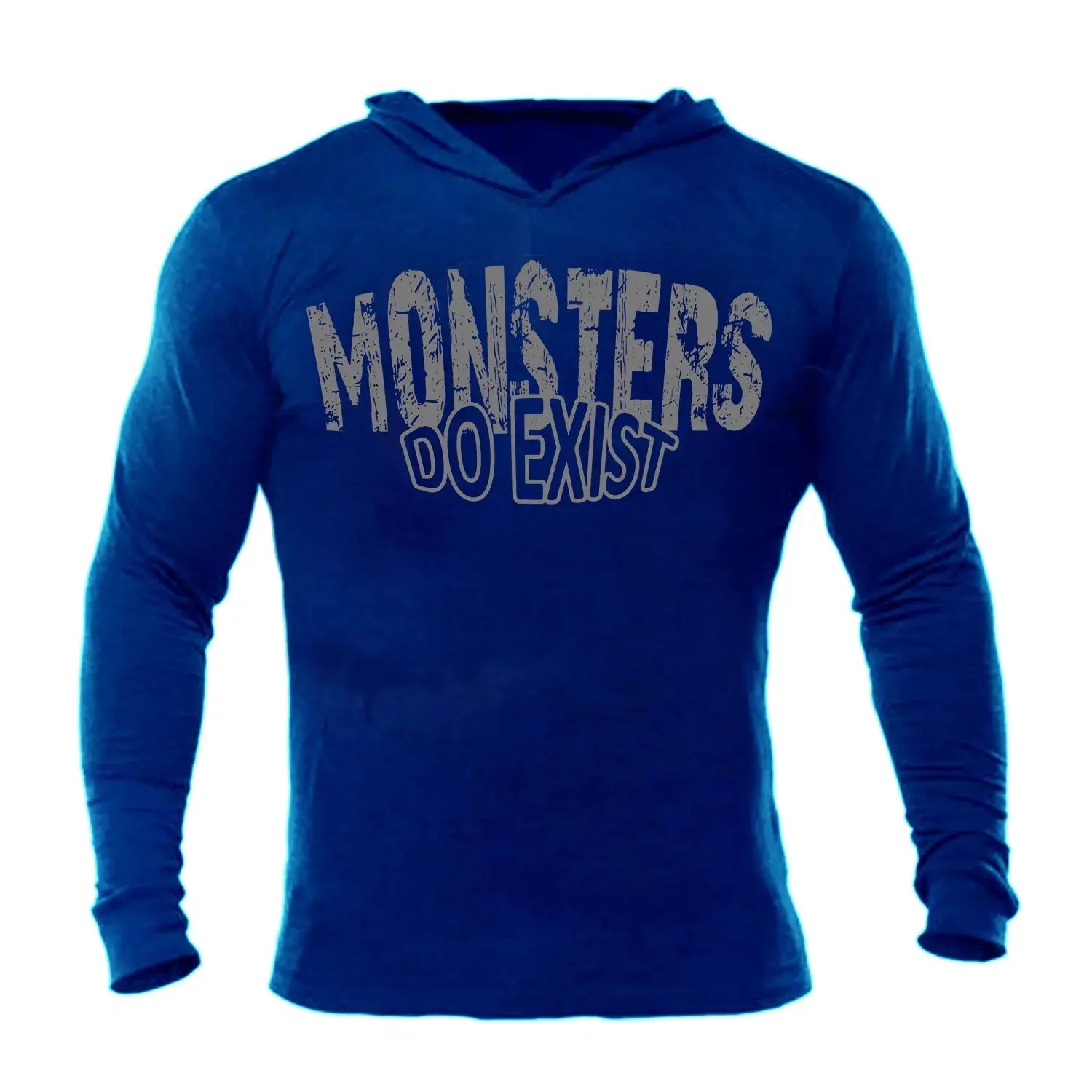 all monsters are human sweatshirt Iron Gods Monsters Do Exist Hoodie S / Royal Blue
