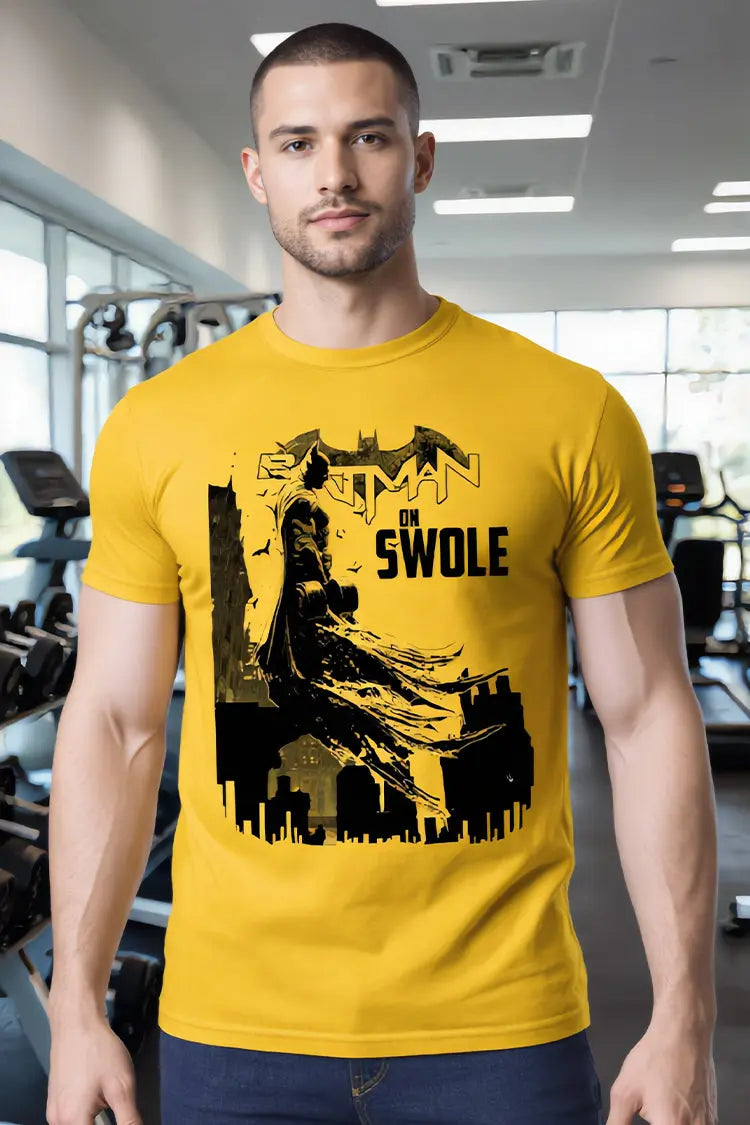 Batman On Swole Gym Shirt