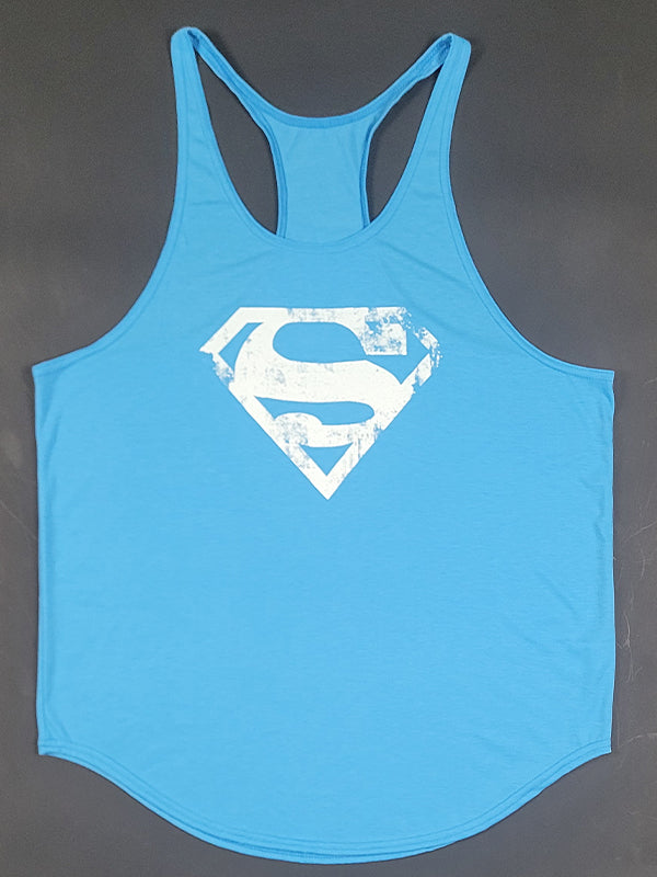 Man Of Steel Gym Stringer Tank