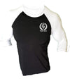 Iron Gods Titan Series Workout T-Shirt | The Minotaur Black/White Raglan