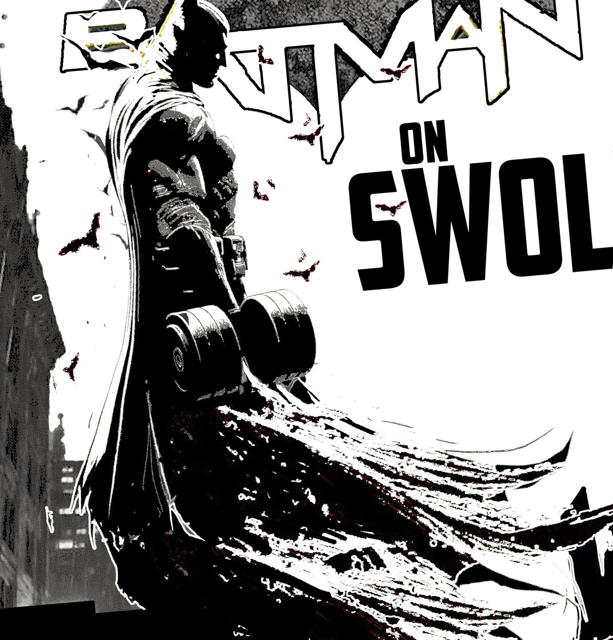 Batman On Swole Gym Shirt