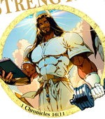 Iron Gods Buff Jesus Logo