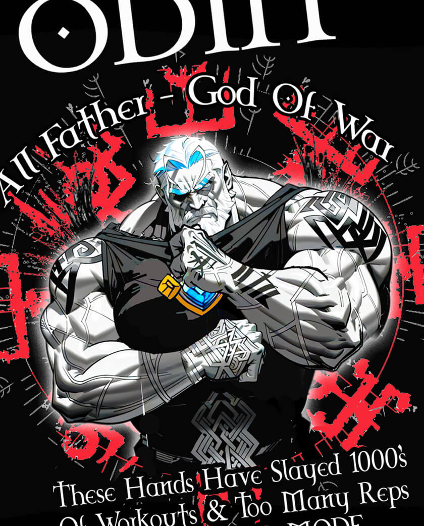 Iron Gods Valhalla Series Odin T-Shirt