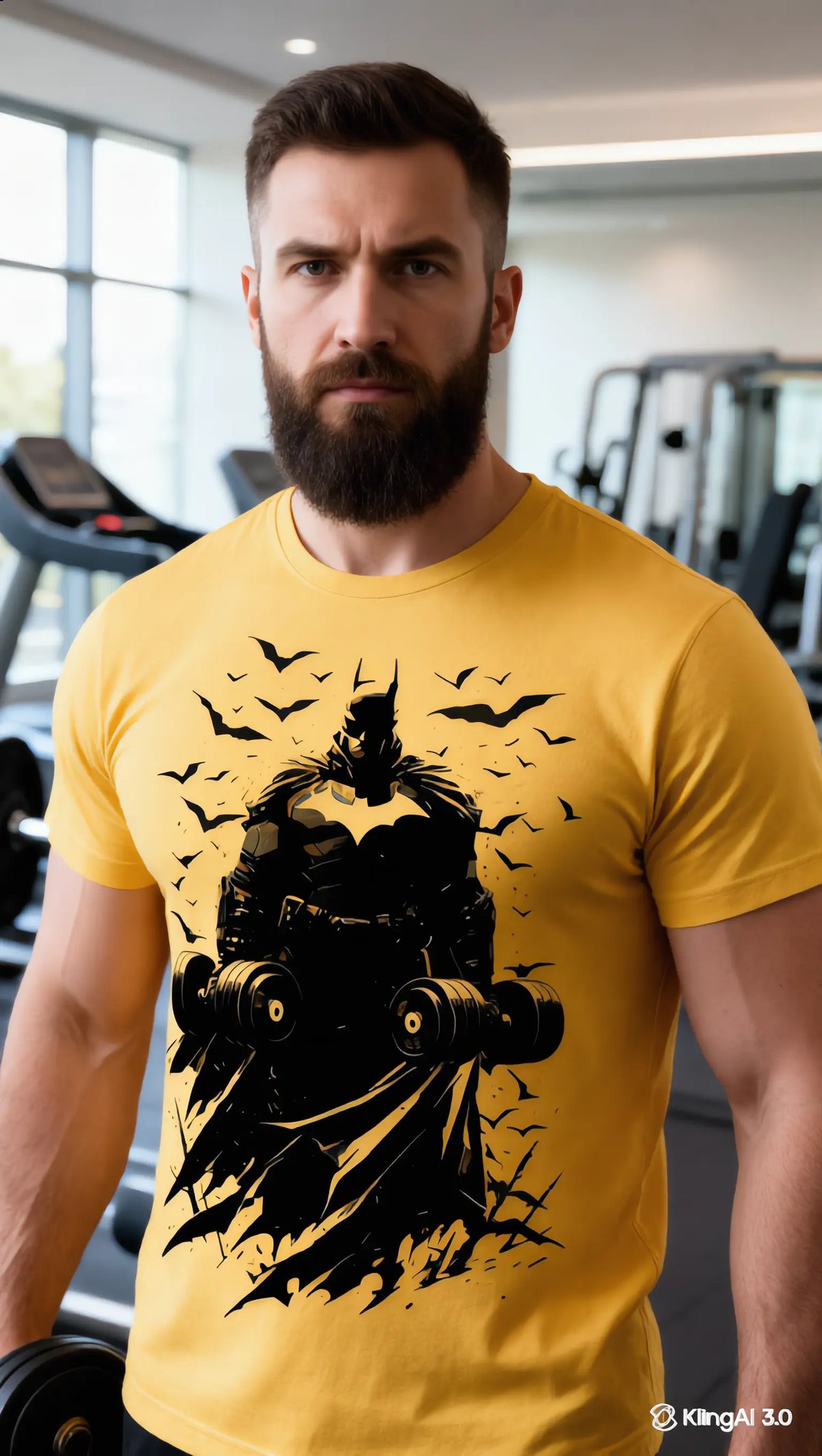 Batman On Swole Gym Shirt