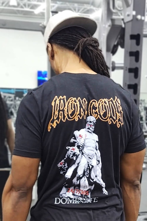 Hercules Dominate Black Gym Shirt