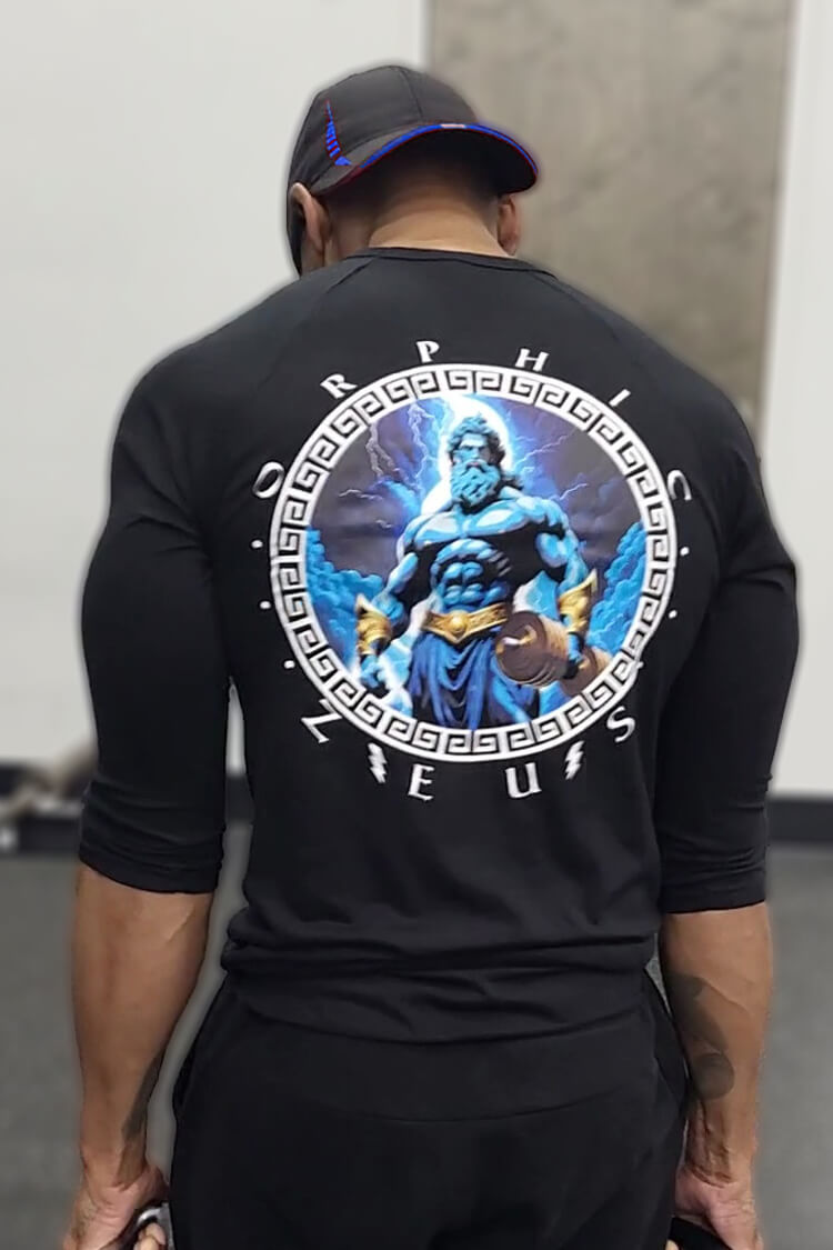 Iron Gods Orphic Zeus Gym T-Shirt