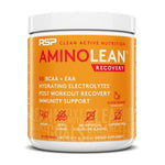 RSP AminoLean Recovery - Post Workout BCAAs Amino Acids Supplement + Electrolytes, BCAAs and EAAs for Hydration Boost, Immunity Support - Muscle Recovery Drink, Vegan Friendly, Blood Orange