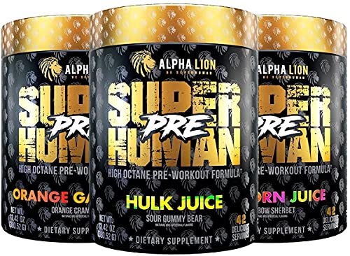 Alpha Lion Pre Workout Increases