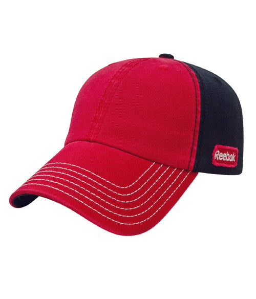 REEBOK Grind Multi-Sport Workout Hat Red Black