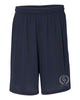 Iron Gods Training Shorts Navy Mens Gym Clothing Activewear