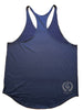 Iron Gods Official logo Workout Tank Blue Men's Gym Clothing Activewear