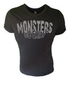 Iron Gods Monster's Do Exist Workout T-Shirt Black Men's Gym Clothing Activewear