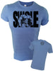 Iron Gods Swole Blue Workout T-Shirt Men's Gym Clothing Activewear