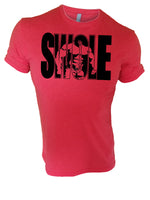 Iron Gods Swole Red Workout T-Shirt Men's Gym Clothing Activewear