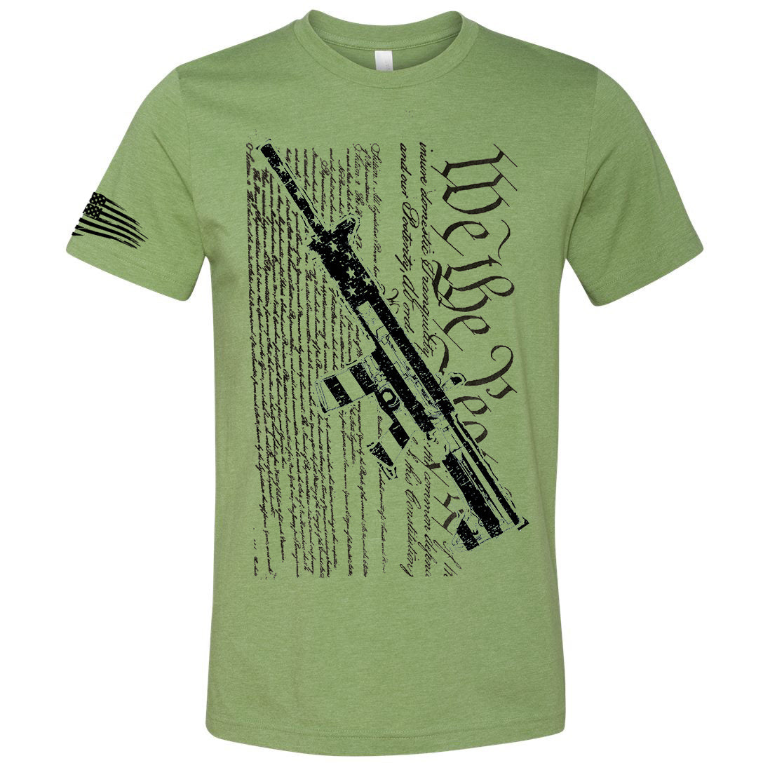 Iron Gods We The People T-Shirt Army Men's Workout Clothing Tactical Activewear Gym Apparel