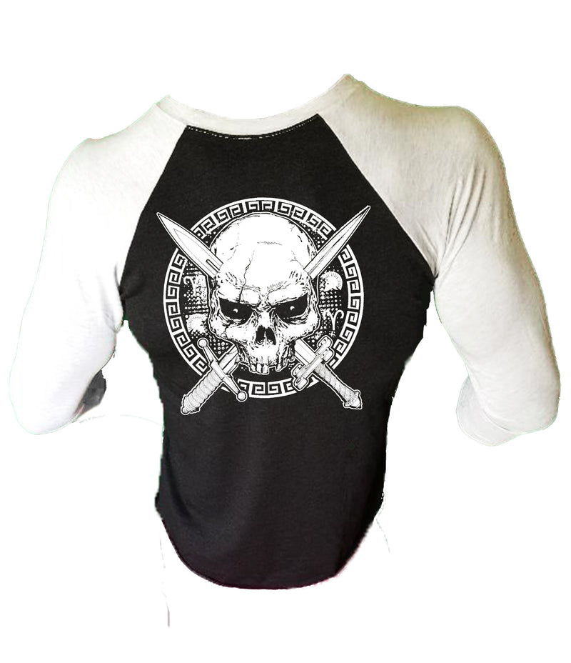 Iron Gods Titan Series Workout T-Shirt | Ares Raglan Mens Gym Clothing Activewear