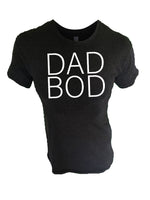 Iron Gods Dad Bod Black Workout T-Shirt Men's Gym Clothing Gym Apparel