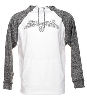 Iron Gods GOAT Logo Hoodie White