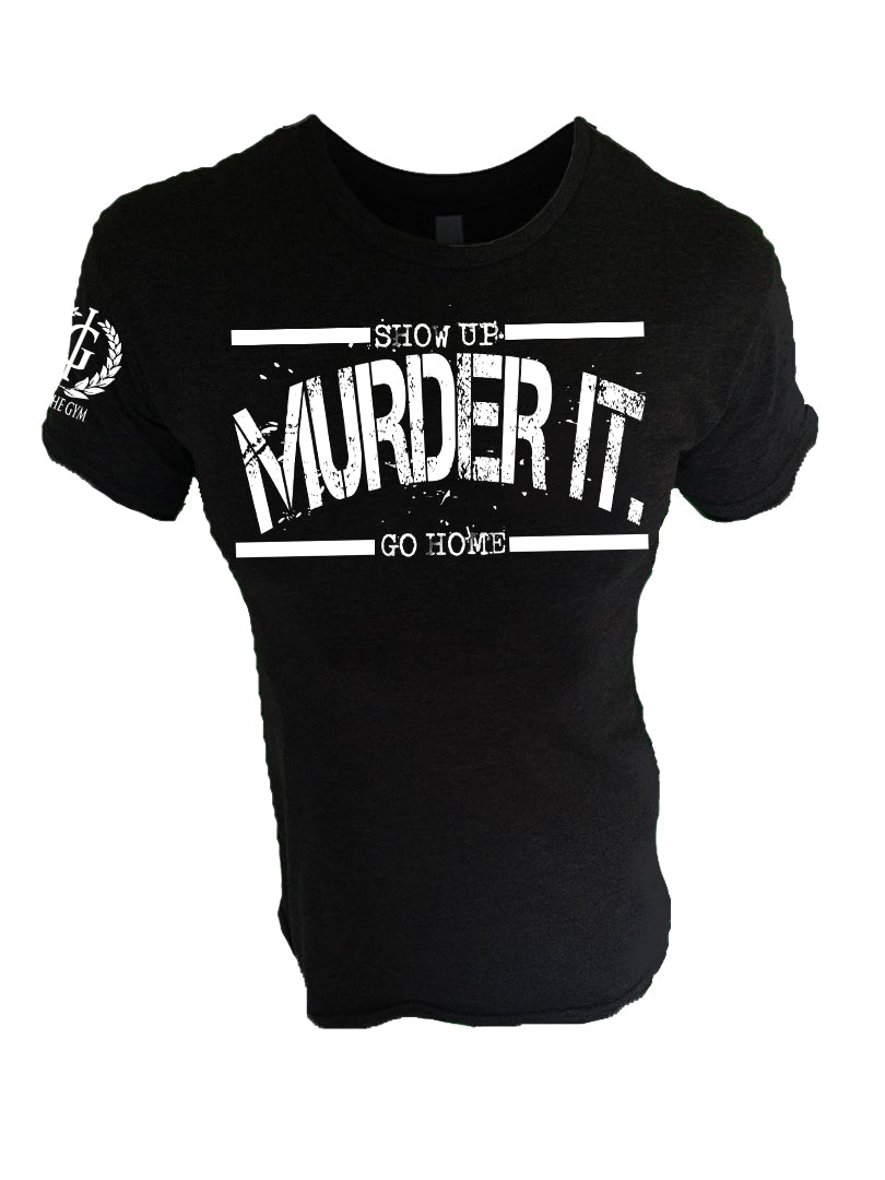 Iron Gods Murder It T-Shirt Black Men's Gym Clothing Activewear