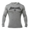 Iron Gods | Official Logo | Workout Hoodie Heather Grey Men's Gym Clothing Activewear