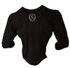 Iron Gods Logo Raglan Black Workout T-Shirt Men's Gym Clothing Activewear