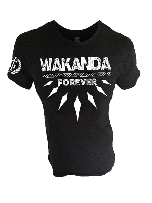 Iron Gods Wakanda Forever Workout T-Shirt Men's Gym Clothing Activewear